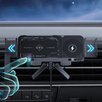 Touch & Rotate Automatic Universal Car Wireless Charge Phone Holder
