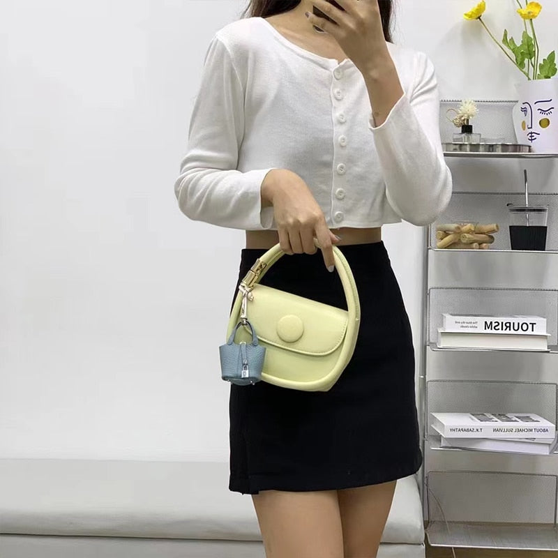 Cowhide Stylish Bag Airpods Case