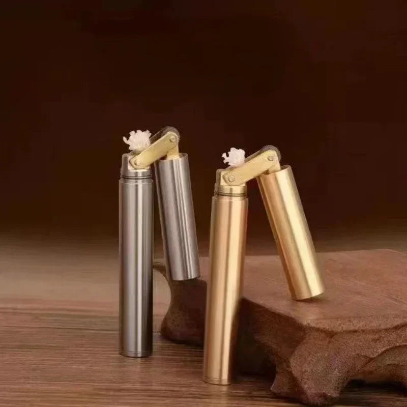 Mini Nunchaku Retro Windproof Kerosene Flame Lighter