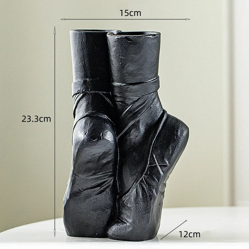 Artistic Ballerina Ceramic Vase
