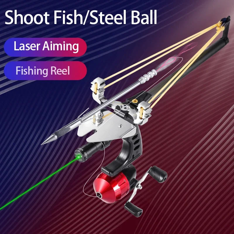 Long-Range Telescopic Fishing Laser Slingshot
