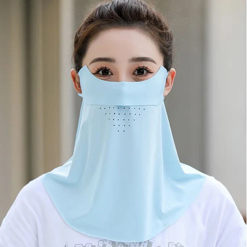 Lightweight Breathable Full Coverage UV Block Face Mask