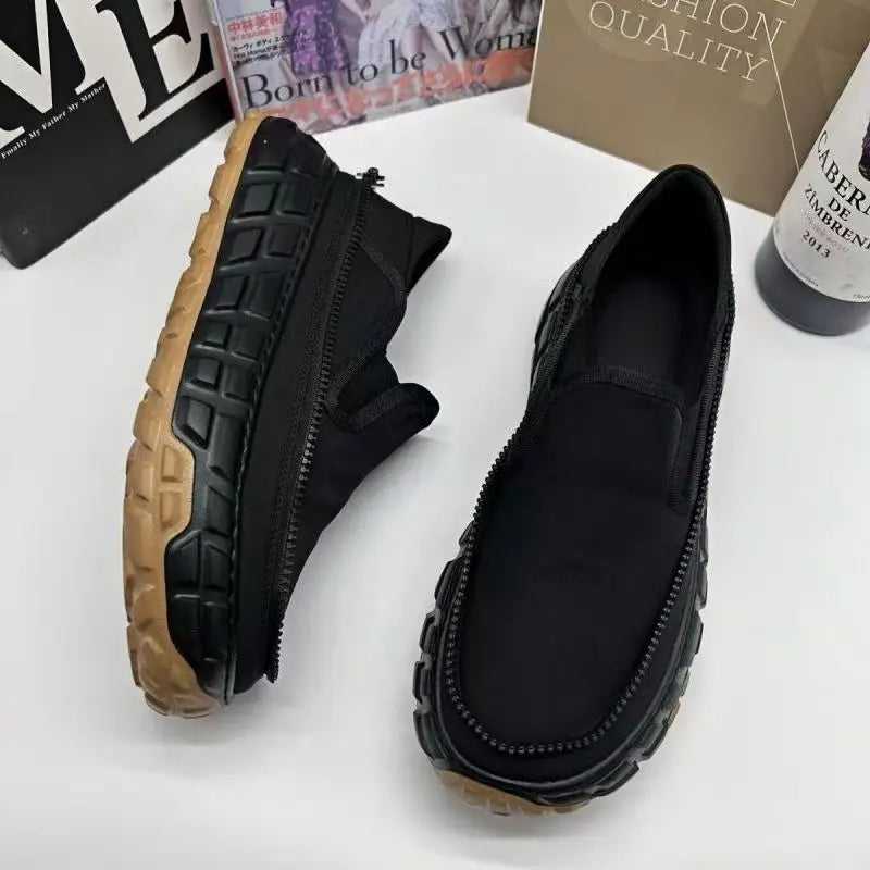 Everyday Walk Built-In Zipper Comfort Shoes