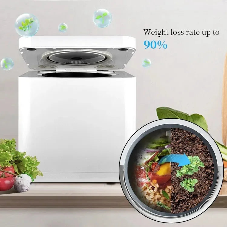 No Waste Smart Kitchen Food Composter Recycling Machine