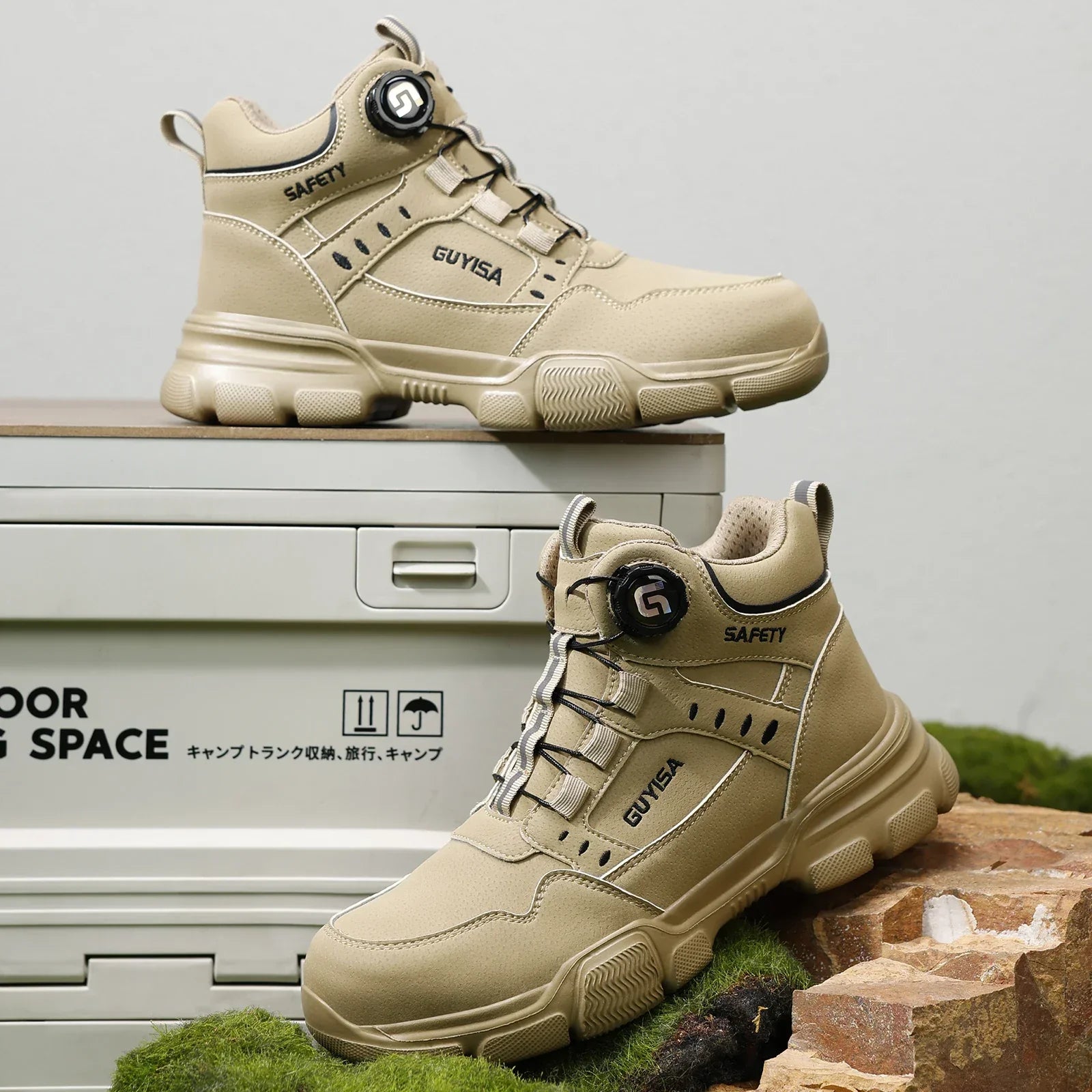 All-Terrain Anti-Smashing Protective Industrial Grade Shoes
