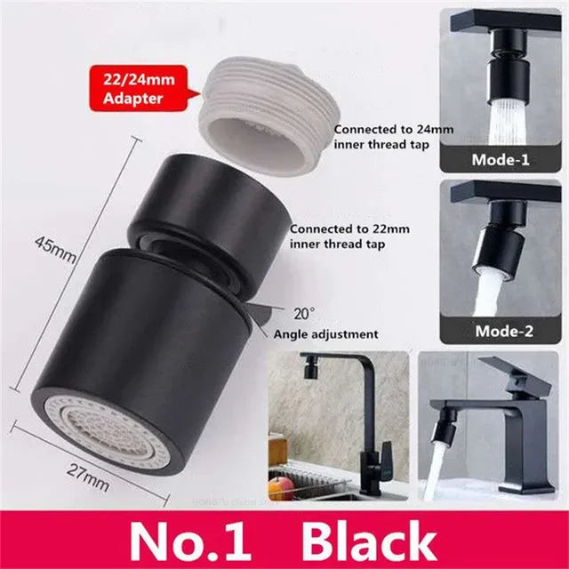 360° Flow Anti-Splash Faucet Extender