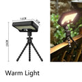 Flexible Tripod Solar Powered Motion Sensor Outdoor Light