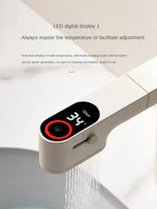 Three-Mode Waterflow LED Display Smart Faucet