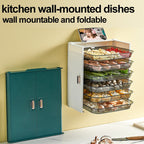 6-Layer Kitchen Food Plate Organizer