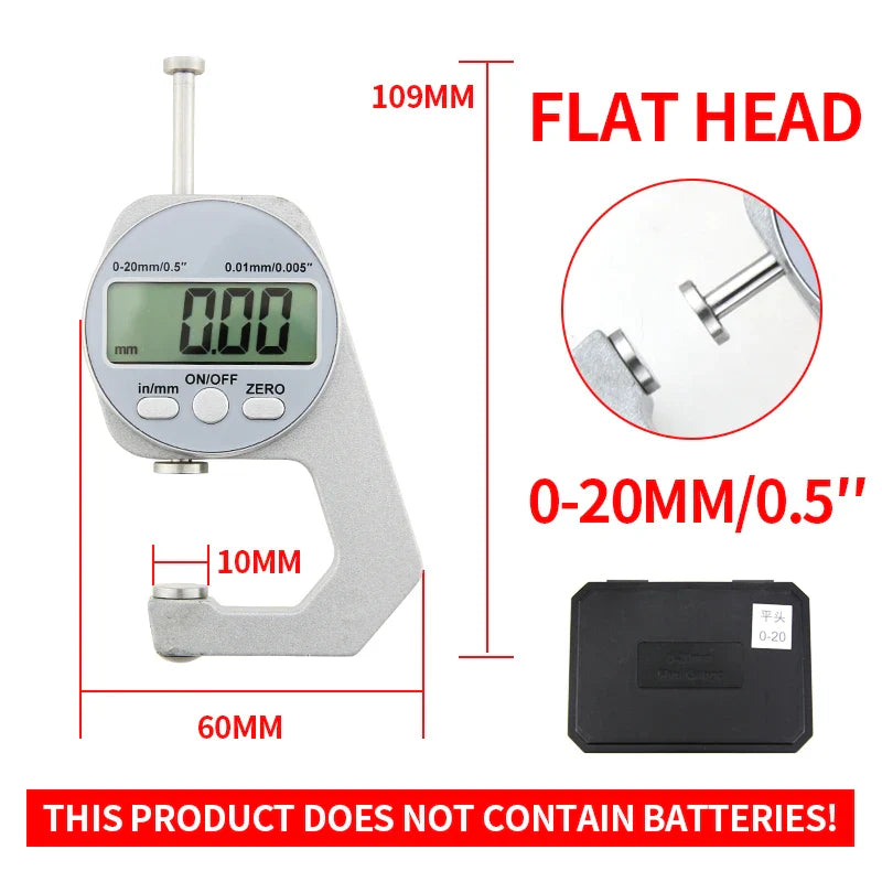 High-Sensitivity Digital Thickness Measuring Tool