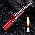 Dual Trigger Long Barrel Flame Torch Lighter