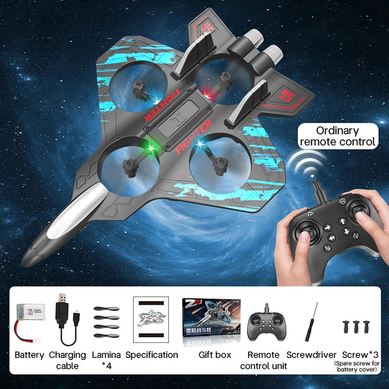Fighter Stunt Remote Control Foam Jet Plane