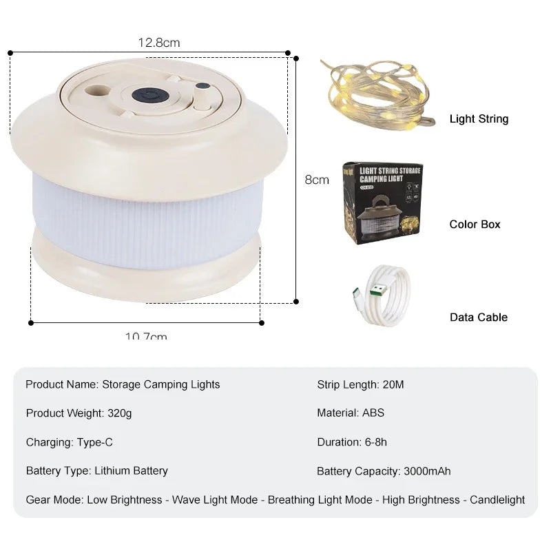 Atmosphere Led Strips Camping Lamp