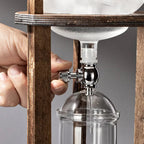Wooden Handcrafted Ice Drip European Coffee Maker