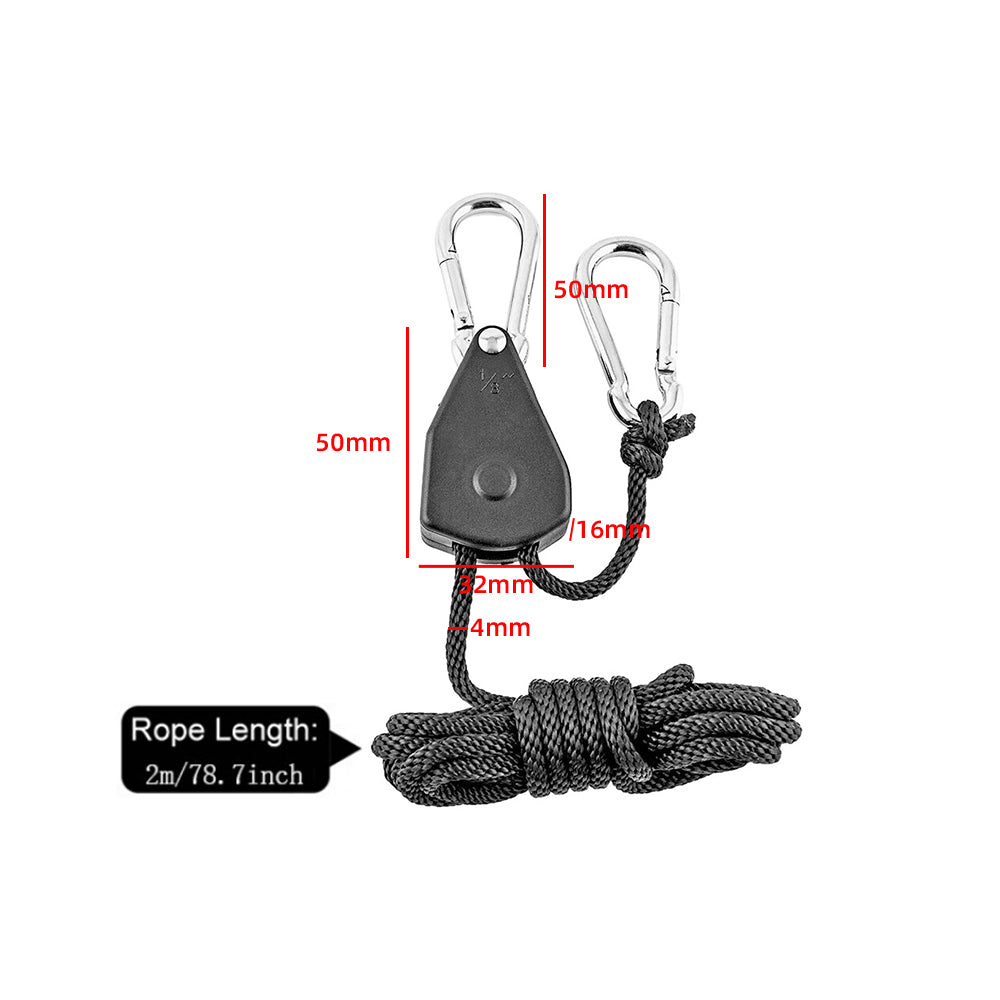 Camp Anywhere Adjustable Ratchet Tent Stabilizer Pulley Hanger