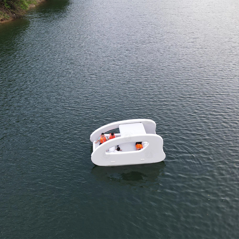Futuristic Capsule Inflatable Fishing Boat