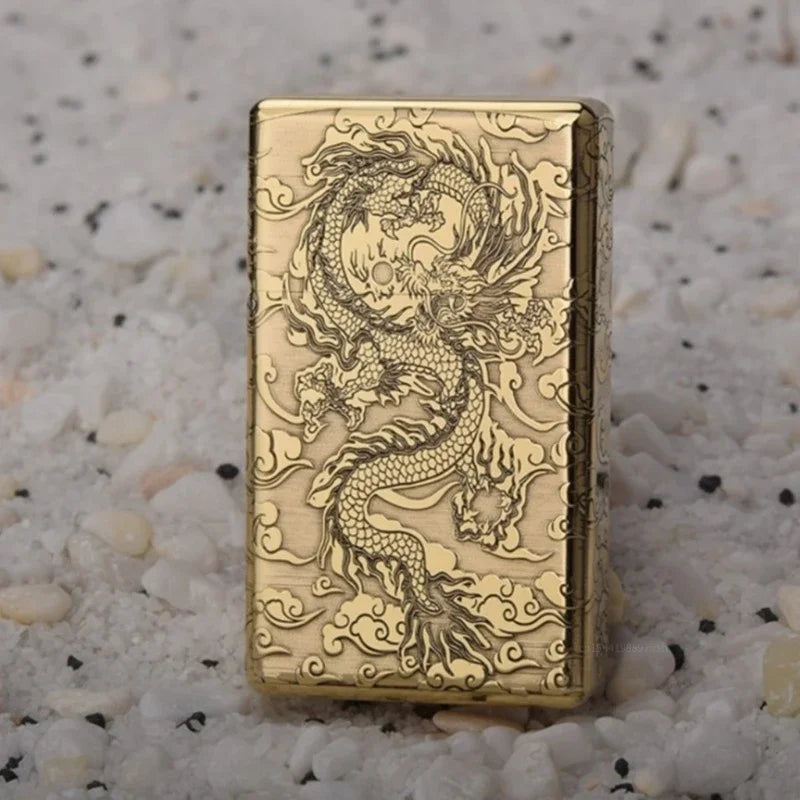 Timeless Heavy-Duty Flip-Open Flame Lighter
