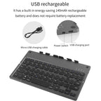 Travel-Friendly Foldable Wireless Keyboard Phone Holder