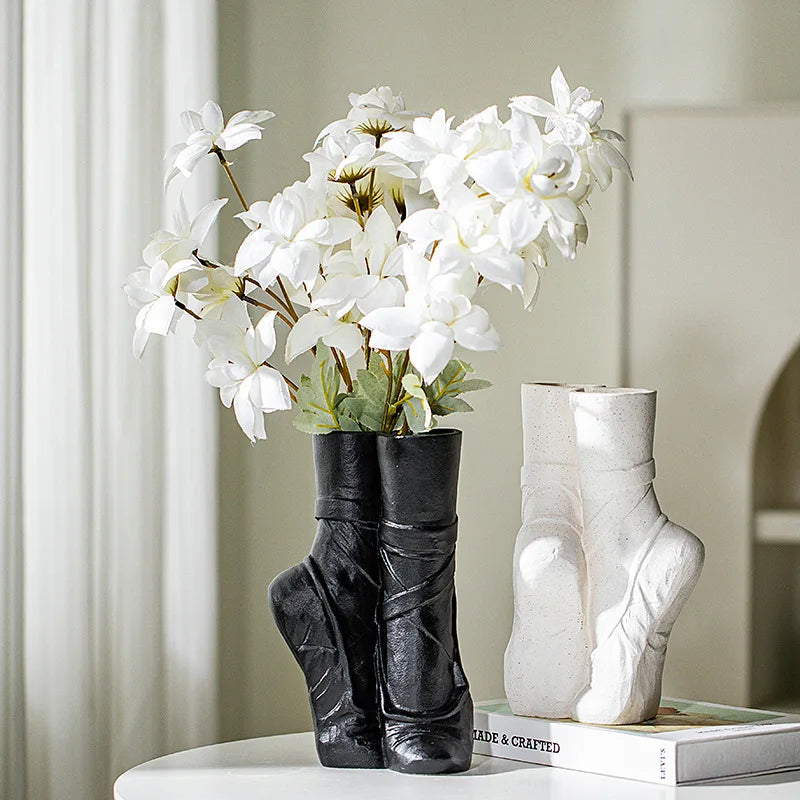 Artistic Ballerina Ceramic Vase