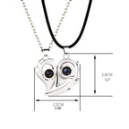 Couple Love Pair Magnetic Necklace