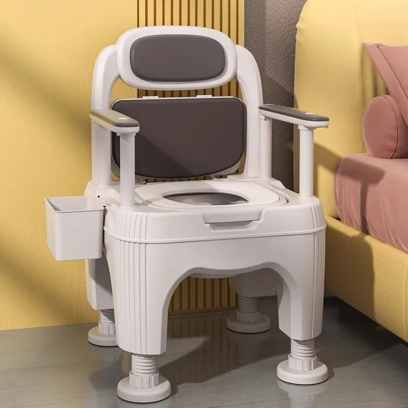 Safe Sit Elderly Support Indoor Toilet Chair
