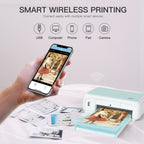 Inkless Portable Wireless Photo Printer