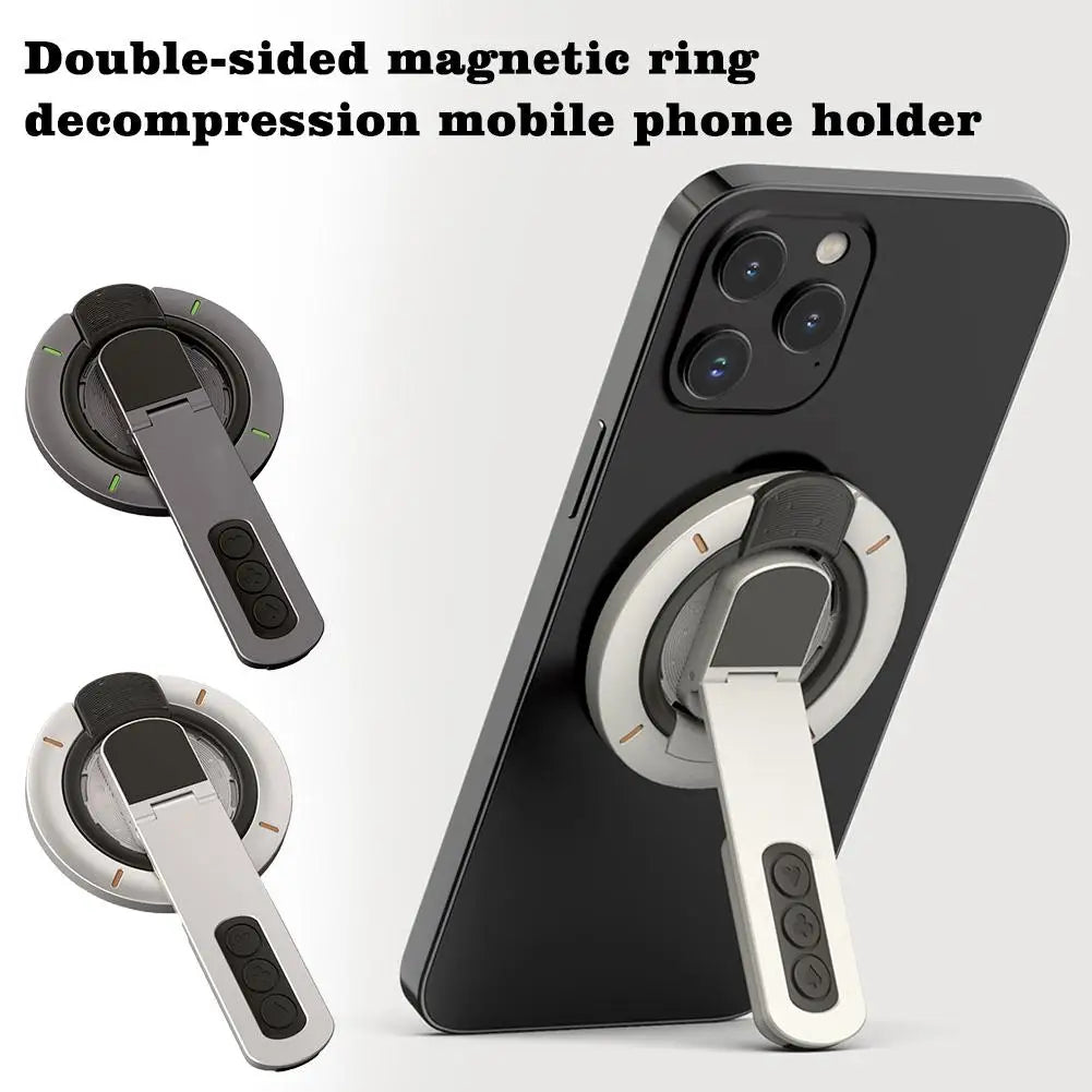 Magnetic Flip Grip Ring Phone Stand Gadget