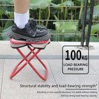 Space-Saving Lightweight Stainless Steel Foldable  Stool