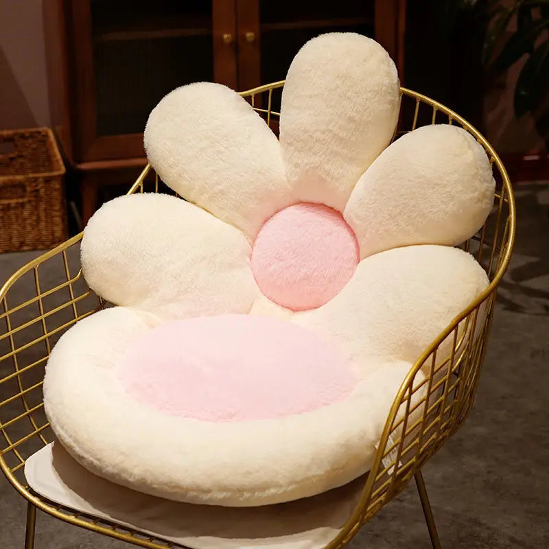 Sunflower Ergonomic Long Sitting Chair Cushion