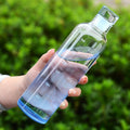 Time Scale Heat-Resistant Glass Water Bottle