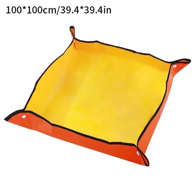 Gardening Soil Tray Reusable Portable Mat