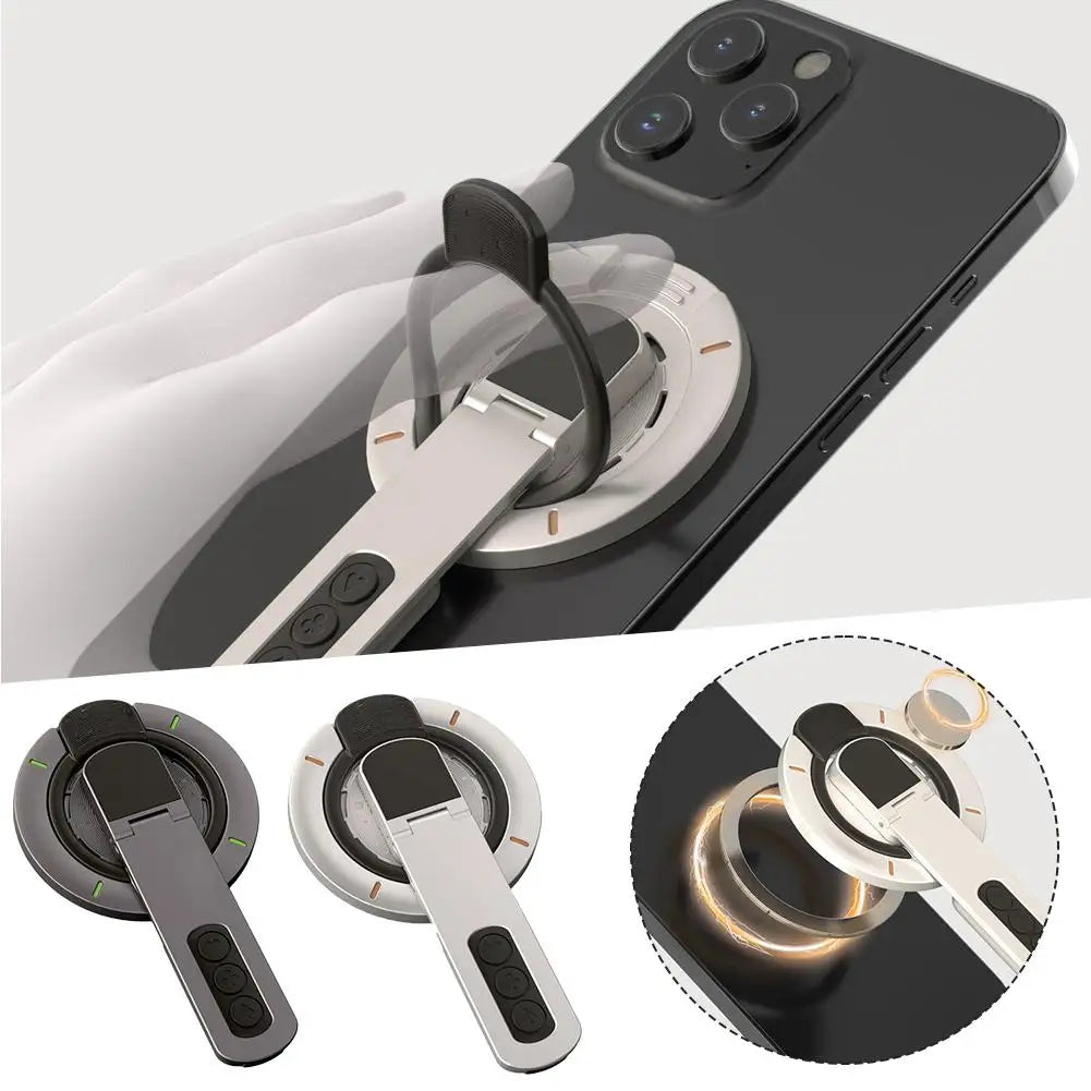 Magnetic Flip Grip Ring Phone Stand Gadget