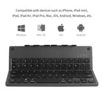 Travel-Friendly Foldable Wireless Keyboard Phone Holder