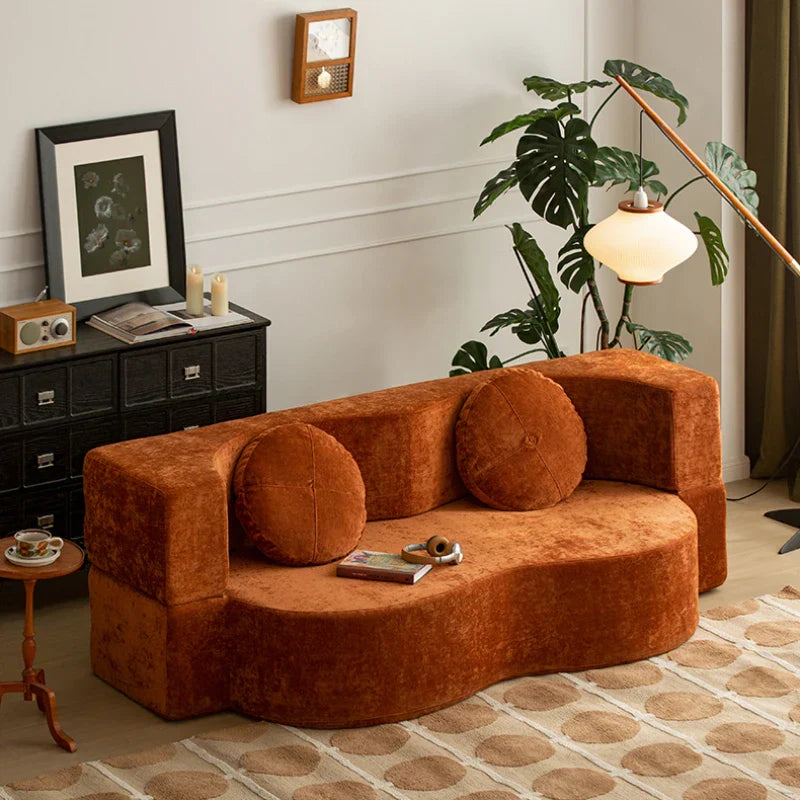 Dual-Mode Foldable Minimalist Sofa Bed