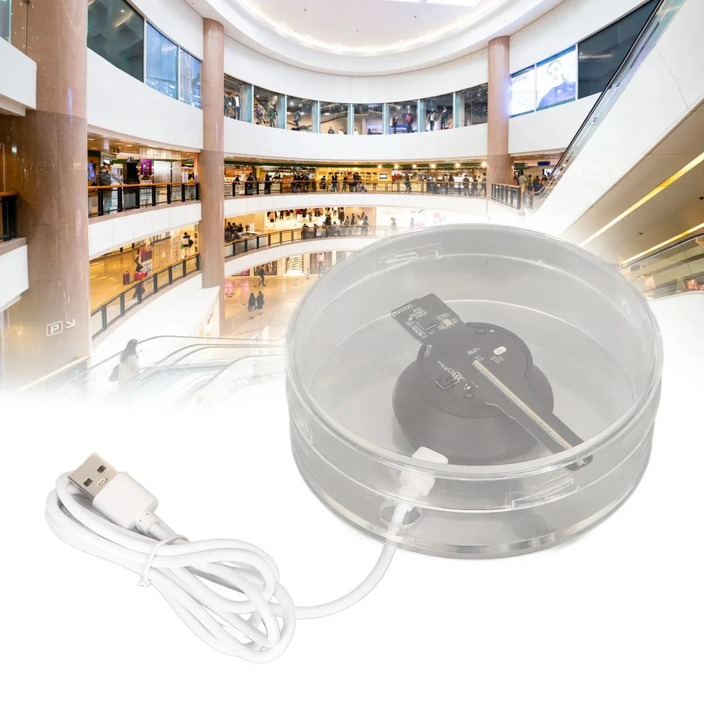 Mini 3D WiFi Display Remote Hologram Fan