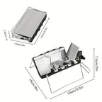 Ultralight Collapsible Outdoor Cooking Gas Burner