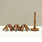Wooden Tree Heat Resistant Coaster Set