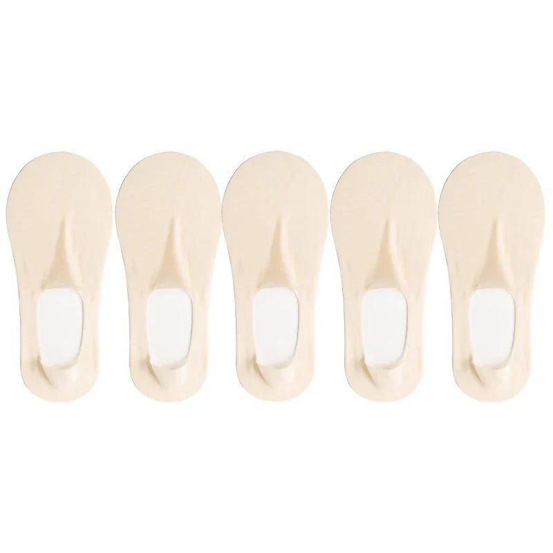 Invisible Breathable Mesh Anti-Slip Socks