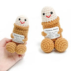 Emotional Support Adult Humor Crochet Doll