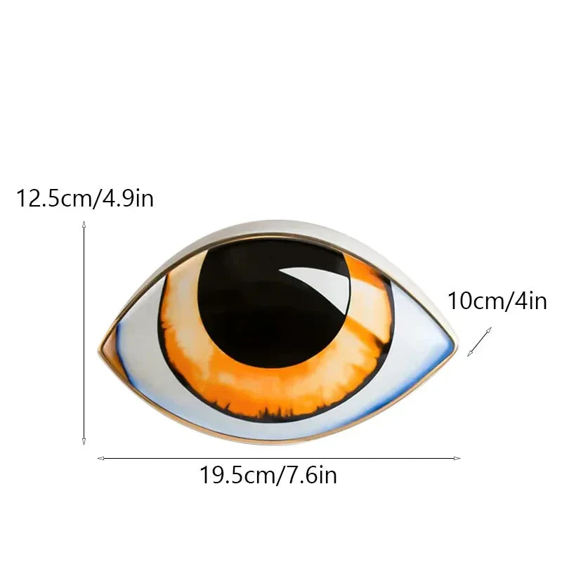 Mystic Eye Sculpture Ceramic Home Decor