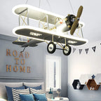 Vintage Plane Fun Bedroom Ceiling Lamp