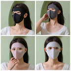 UV Shield Sun Protection Full Face Mask