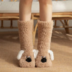 Fluffy Ears Cozy Long Socks