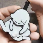 Playful Cat Quirky Keychain