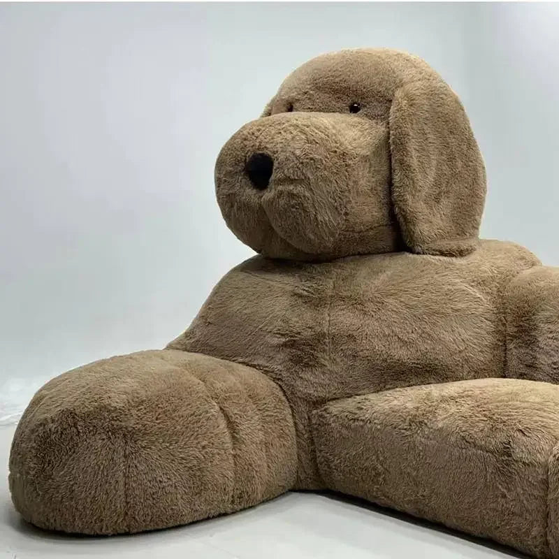 Giant Plush Dog Cozy Oversized Lounge Sofa