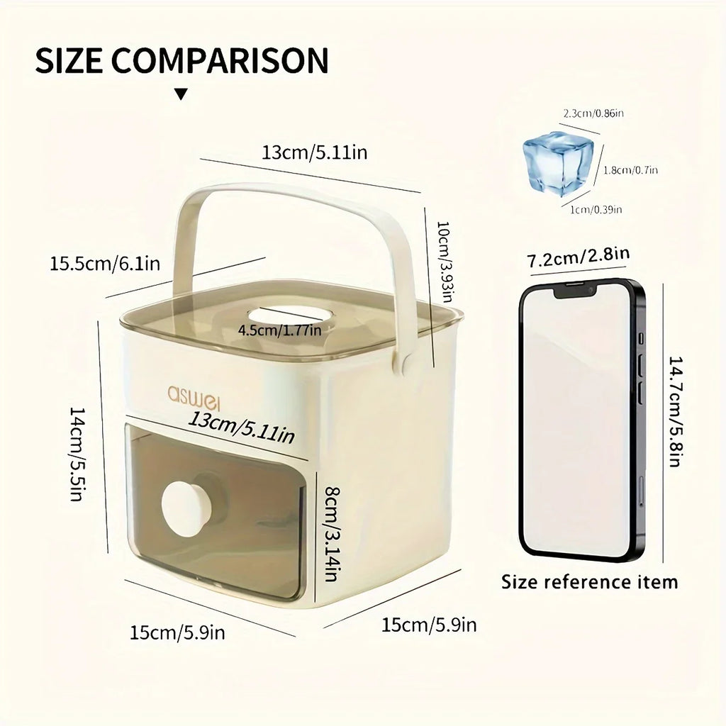 48-Grid Easy Ice Cube Maker Machine