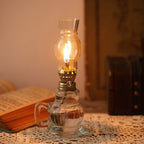 Vintage Kerosene Oil Lamp