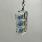 Mechanical Cube Click Fidget Keychain