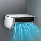 Turbo Air Circulation Remote Wall-Mount Cooling Fan