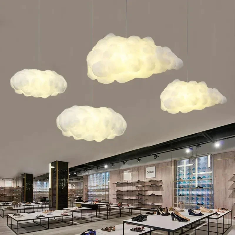 Cotton Cloud Creative House Lamp